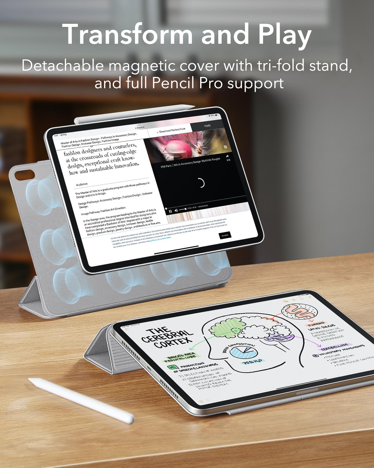 ESR for iPad mini 7 A17 Pro Case, iPad mini 7th/6th Generation